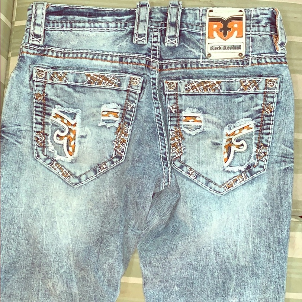 Rock Revival Jeans “Nilson” Relaxed Str. Size 31